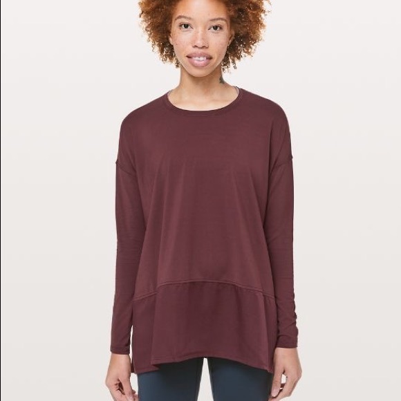 lululemon athletica Tops - Lululemon Ease of Mind LS Top